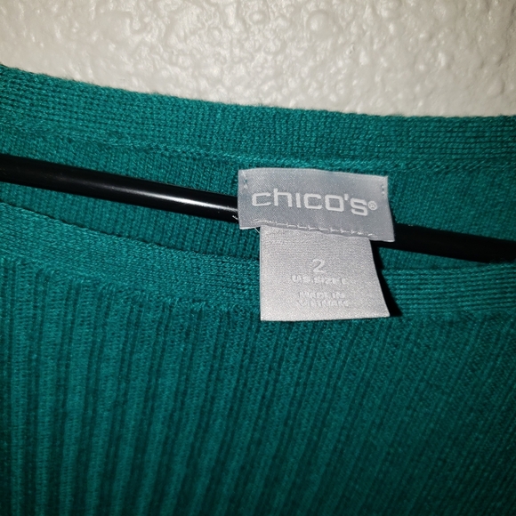 Asymmetrical-Hem Striped Tunic Sweater - Picture 2 of 6